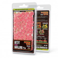Self-Adhesive Blossom Tufts - 6mm - Pink Flowers for Diorama Scenery (75pcs)