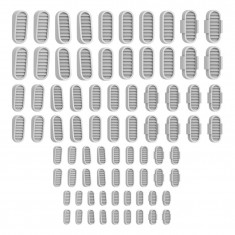 Mecha Model Detail Parts - Oval Vernier