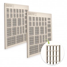Industrial Miniature Windows - Small for Diorama Buildings