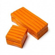 Plasticine Clay Orange 150g.