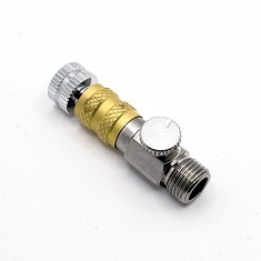 Airbrush Quick-Release Adaptor with Airflow Control (1/8" Connection)