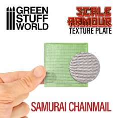 Flexible Rubber Texture Plate - Samurai