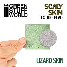 Flexible Rubber Texture Plate - Lizard Skin