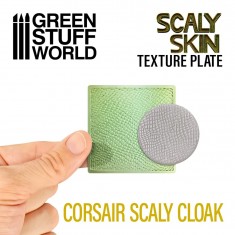 Flexible Rubber Texture Plate - Corsair Scaly Cloak