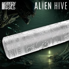 Rolling Pin Alien Hive for Modelling Putty and Clay