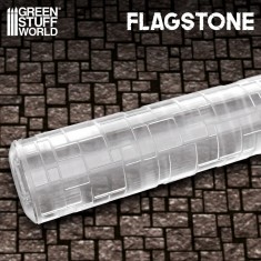 Rolling Pin Flagstone for Modelling Putty and Clay