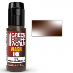 Miniature Shading Wash Ink - Andalusian Earth (17ml)