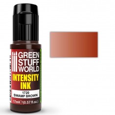Intensity Miniature Painting Acrylic Ink - Swamp Brown (17ml)