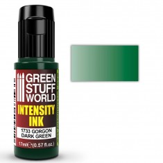 Intensity Miniature Painting Acrylic Ink - Gorgon Dark Green (17ml)