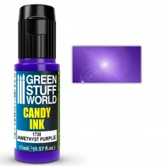 Transparent Gloss Candy Acrylic Ink for Models - Amethyst Purple (17ml)