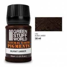 Model Weathering Pigment Powder - Burnt Umber (30ml)