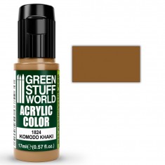 Maxx Formula Matt Acrylic Model Paint - Komodo Khaki (17ml)