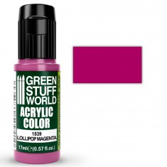 Maxx Formula Matt Acrylic Model Paint - Lollipop Magenta (17ml)