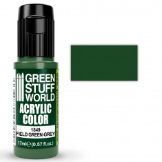 Maxx Formula Matt Acrylic Model Paint - Field Green-Grey (17ml)