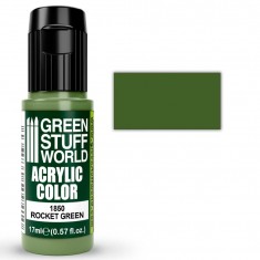 Maxx Formula Matt Acrylic Model Paint - Rocket Green (17ml)