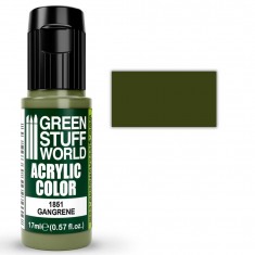 Maxx Formula Matt Acrylic Model Paint - Gangrene (17ml)