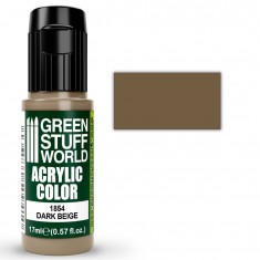 Maxx Formula Matt Acrylic Model Paint - Dark Beige (17ml)