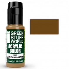 Maxx Formula Matt Acrylic Model Paint - English Field Brown (17ml)