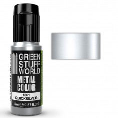 Metallic Acrylic Paint Quicksilver (17ml)