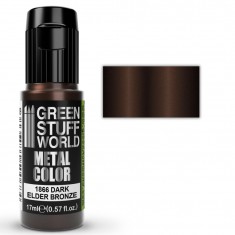 Metallic Acrylic Paint Dark Elder Bronze (17ml)