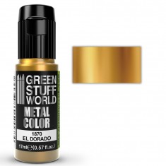 Metallic Acrylic Paint El Dorado for Miniature Painting (17ml)