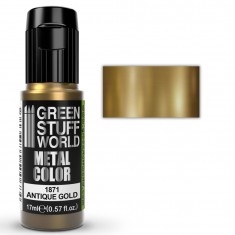 Metallic Acrylic Paint Antique Gold (17ml)