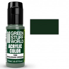 Maxx Formula Matt Acrylic Model Paint - Prussian Green (17ml)