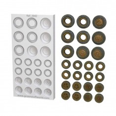 Silicone Moulds - Tyres and Hubcaps