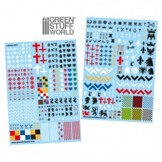 Heraldry Decals (2 A5 Sheets)