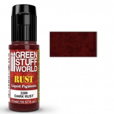 Liquid Weathering Pigments for Models - Dark Rust
