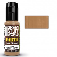 Liquid Weathering Pigments for Models - Desert Earth