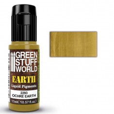 Liquid Weathering Pigments for Models - Ochre Earth