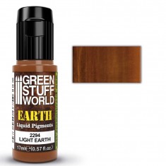 Liquid Weathering Pigments for Models - Light Earth