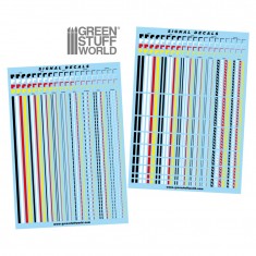 Lines Decals (2 A5 Sheets)