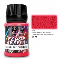 Model Weathering Pigment Powder - Fluor Red Orange (30ml)