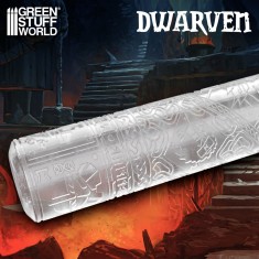Rolling Pin Dwarven for Modelling Putty and Clay