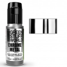 Alcohol-Based Chrome Paint for Miniature Painting (17ml)