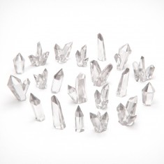 Clear Resin Crystals - Large for Dioramas and Scenery (20pcs)