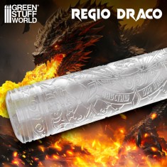 Rolling Pin Regio Draco for Modelling Putty and Clay