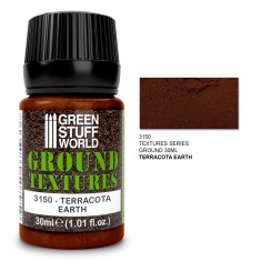Acrylic Texture Paint - Terracotta Earth for Models and Dioramas (30ml)