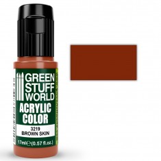 Maxx Formula Matt Acrylic Model Paint - Brown Skin (17ml)