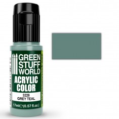 Maxx Formula Matt Acrylic Model Paint - Grey Teal (17ml)