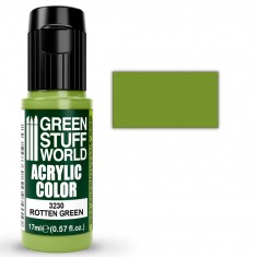 Maxx Formula Matt Acrylic Model Paint - Rotten Green (17ml)