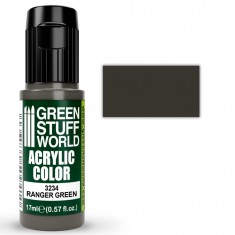 Maxx Formula Matt Acrylic Model Paint - Ranger Green (17ml)