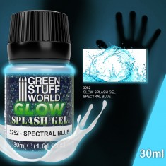 Acrylic Splash Gel - Spectral Blue for Models and Dioramas (30ml)