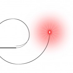 Blinking LEDs Red (2mm, 10pcs)