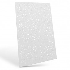 Flexible Airbrush Masking Stencils - Ambush Disc Camo (Various Sizes)