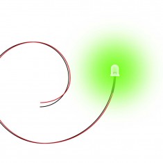 Green LED Lights (3mm, 10pcs)