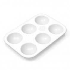 Plastic Rectangular Mixing Palette for Model Painting