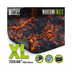 Wargaming Neoprene Mat 4x6' Flamecoil Path (120x180cm)